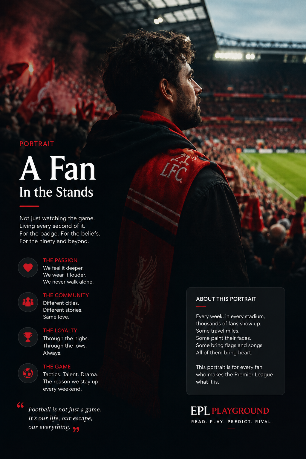 Fans and the Passion...